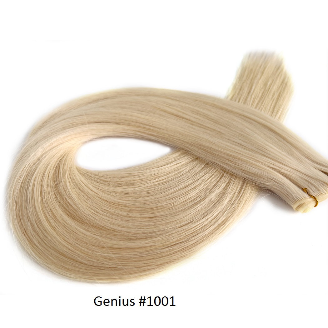 Genius Hair Wefts - 100% Remy Weft Hair Extensions #1001| Hairperfecto