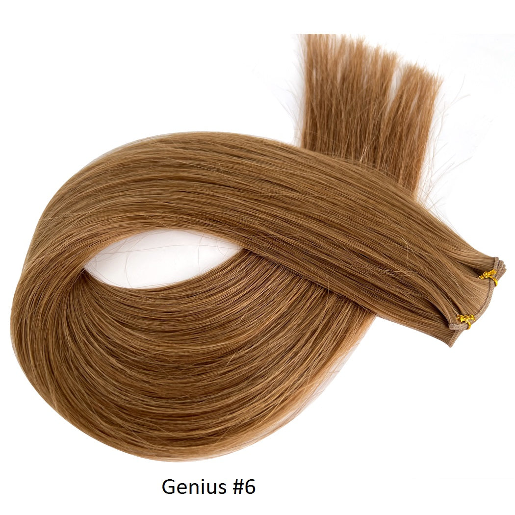 Genius Hair Wefts - 100% Virgin Human Hair Wefts #6  | Hairperfecto