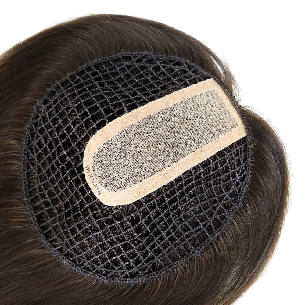 Hair Toppers Mesh Integration - Hair Topper for Thinning Crown | HairPerfecto